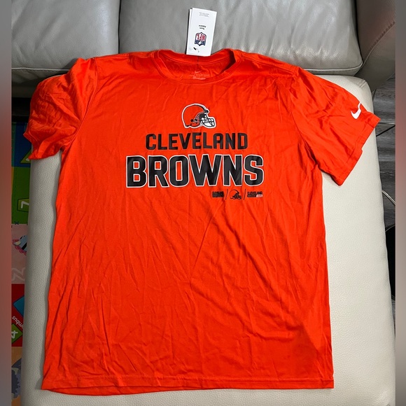 NWT - Nike NFL Cleveland Browns Men’s T Shirt - Size XL - Picture 4 of 10